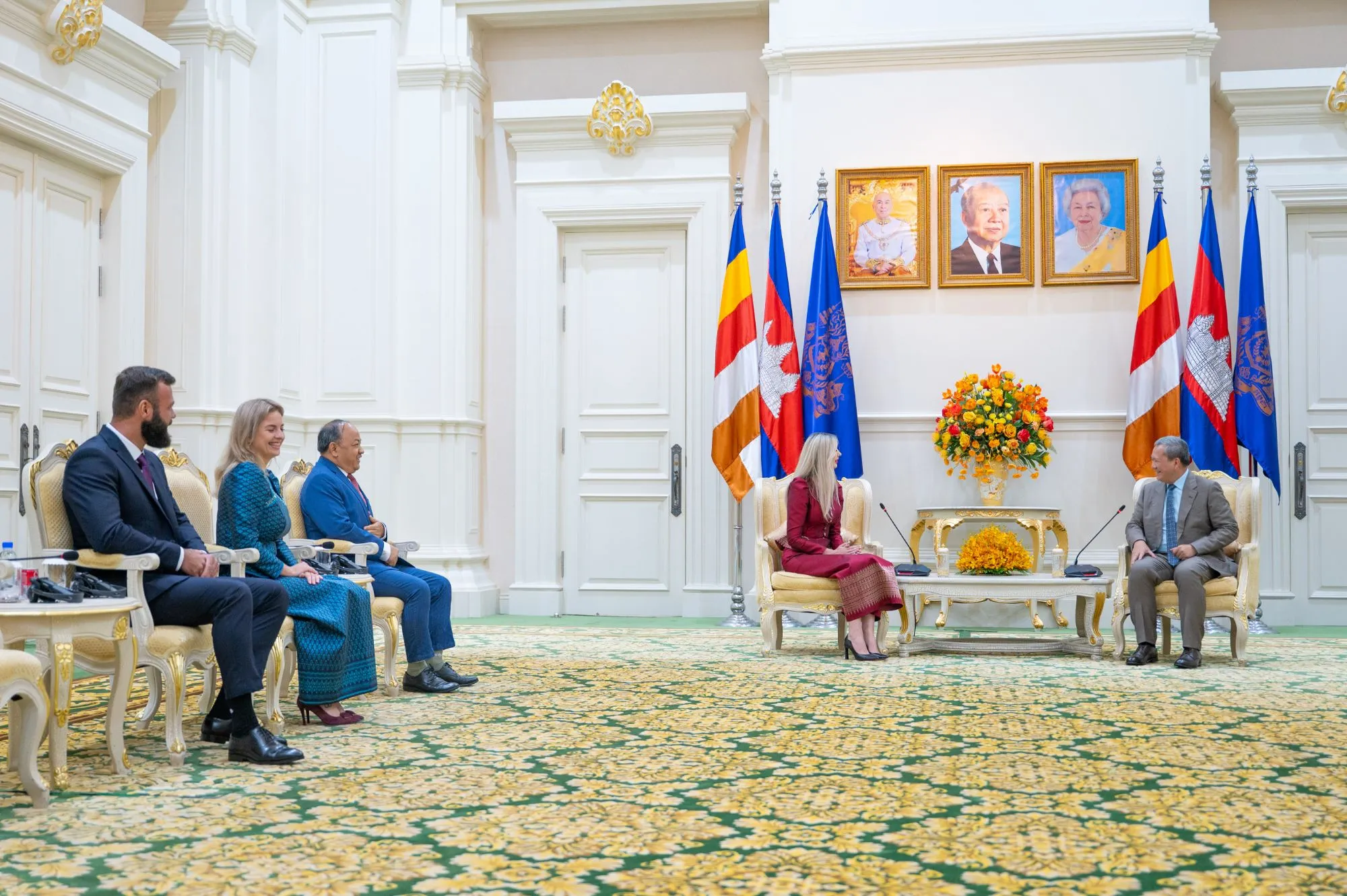 Meeting with the Prime Minister of Cambodia Hun Manet, photo report