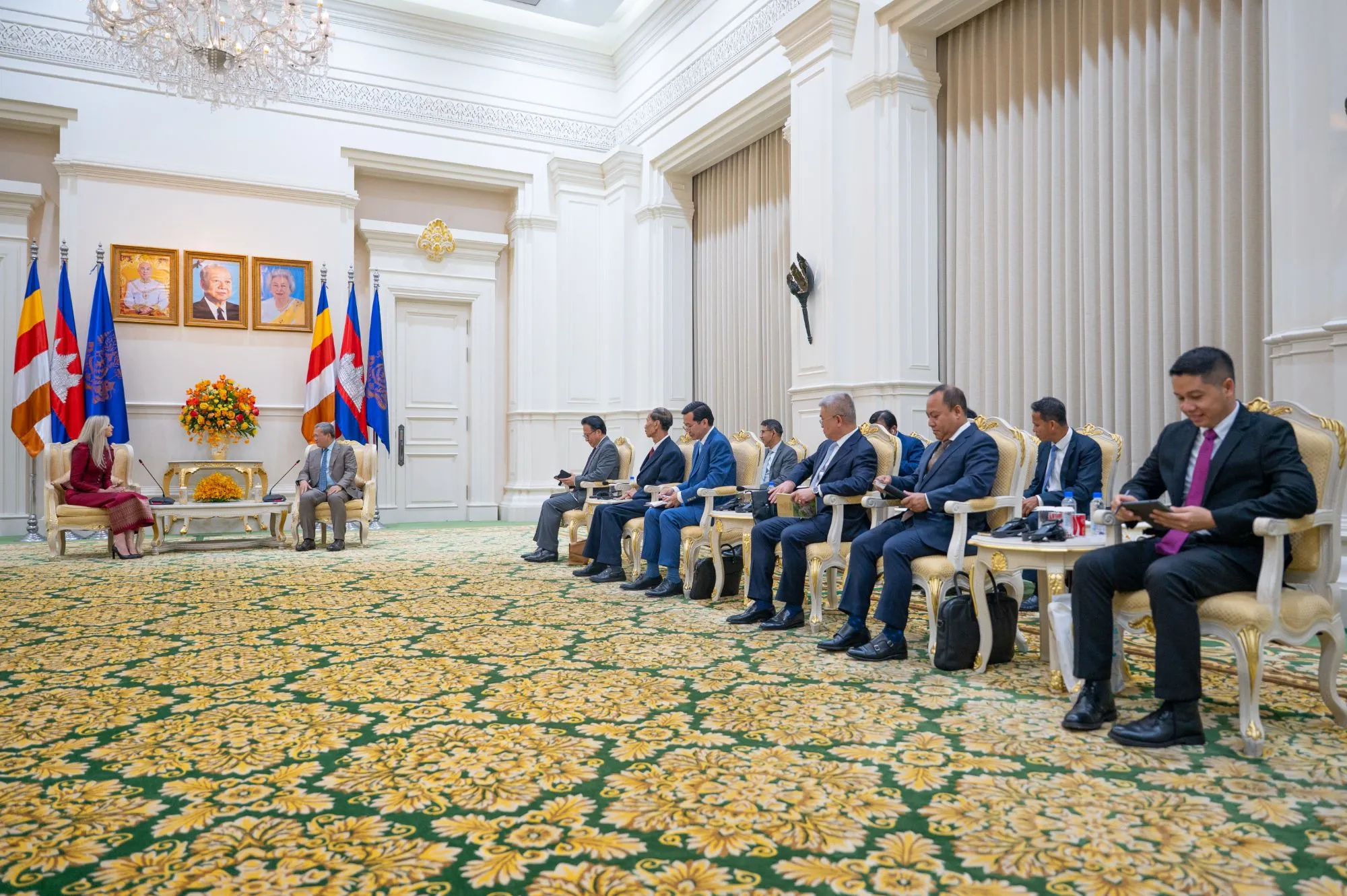 Meeting with the Prime Minister of Cambodia Hun Manet, photo report