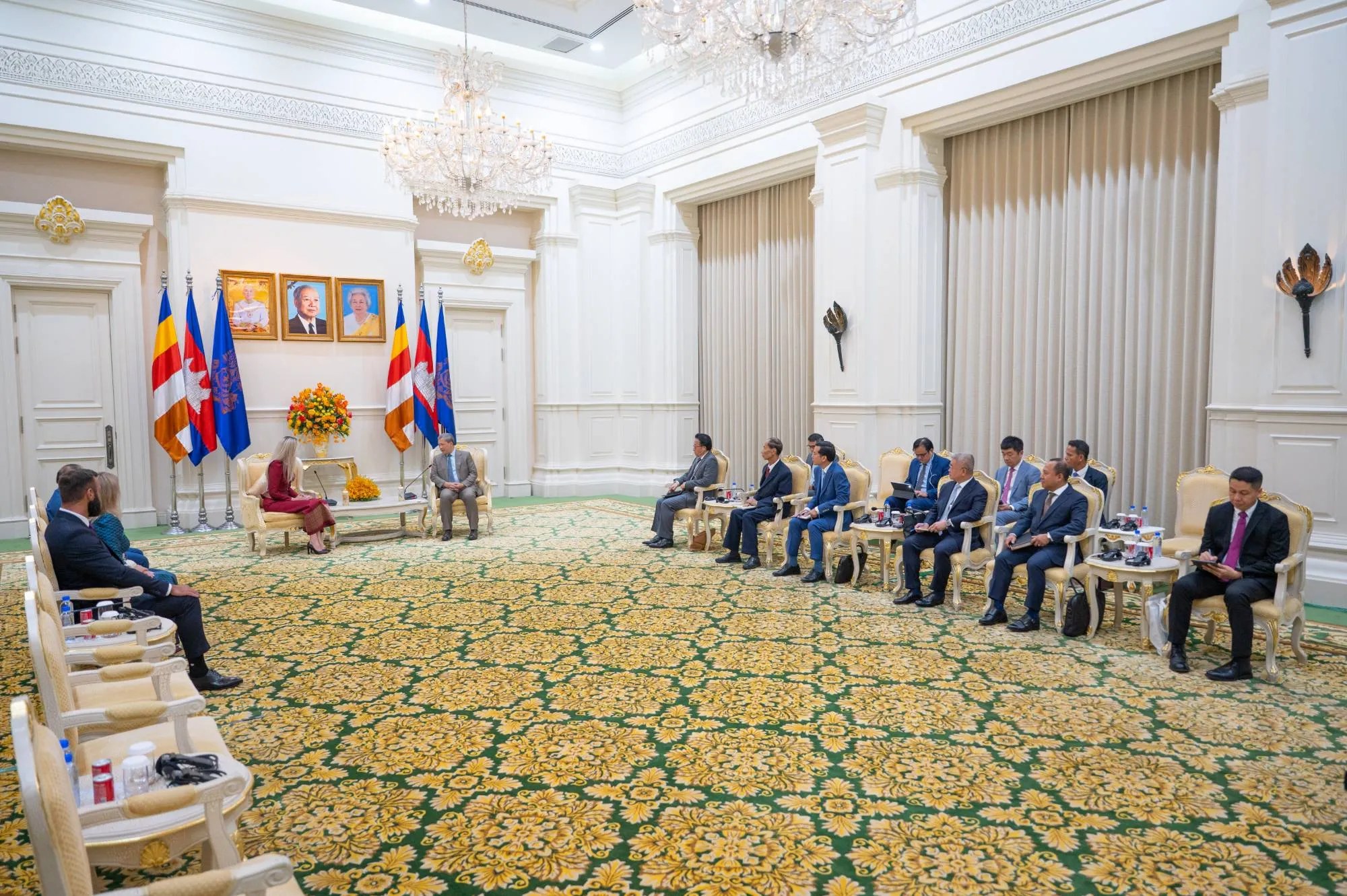 Meeting with the Prime Minister of Cambodia Hun Manet, photo report